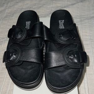 Cougar Pepa Suede Leather Sandals